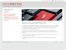 Tablet Screenshot of kanzlei-gerold-stoll.de